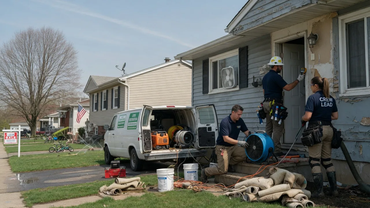 Flood Cleanup in Otter Lake, MI near me