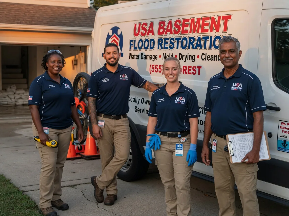 Basement Flood Cleanup company in Otter Lake, MI