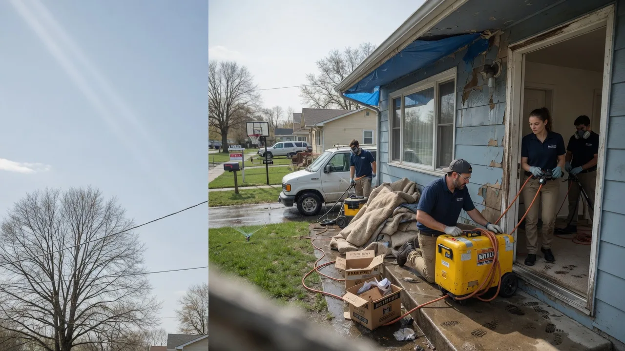 Basement Flood Cleanup in Otter Lake, MI near me